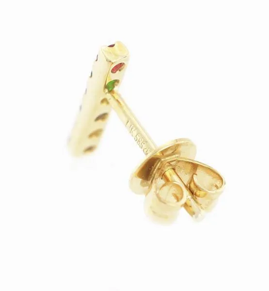 Diamond & Gemstone Earrings CE69
