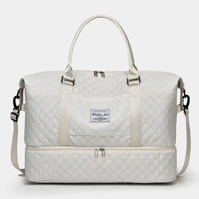 Diamond Grid Oxford stoffen oversized reistas