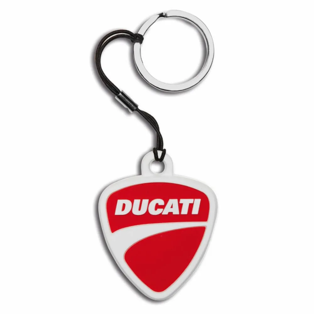 Ducati Shield Rubber Key Ring