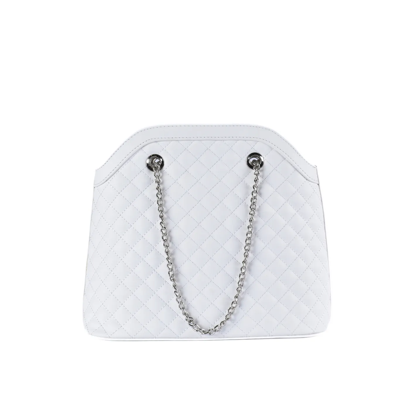 Embossed Leather Shoulder Bag