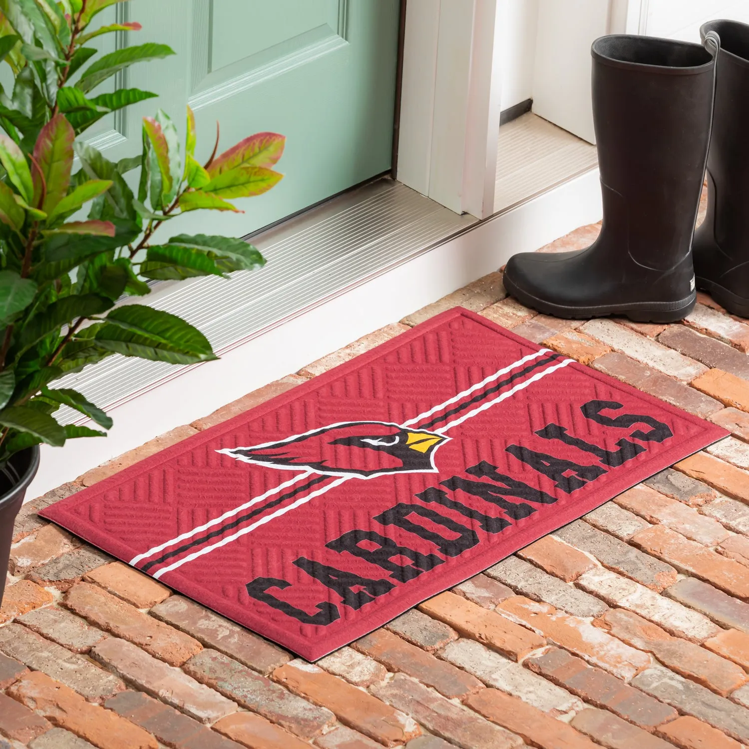 Embossed Mat, Cross Hatch, Arizona Cardinals,41em3800ch