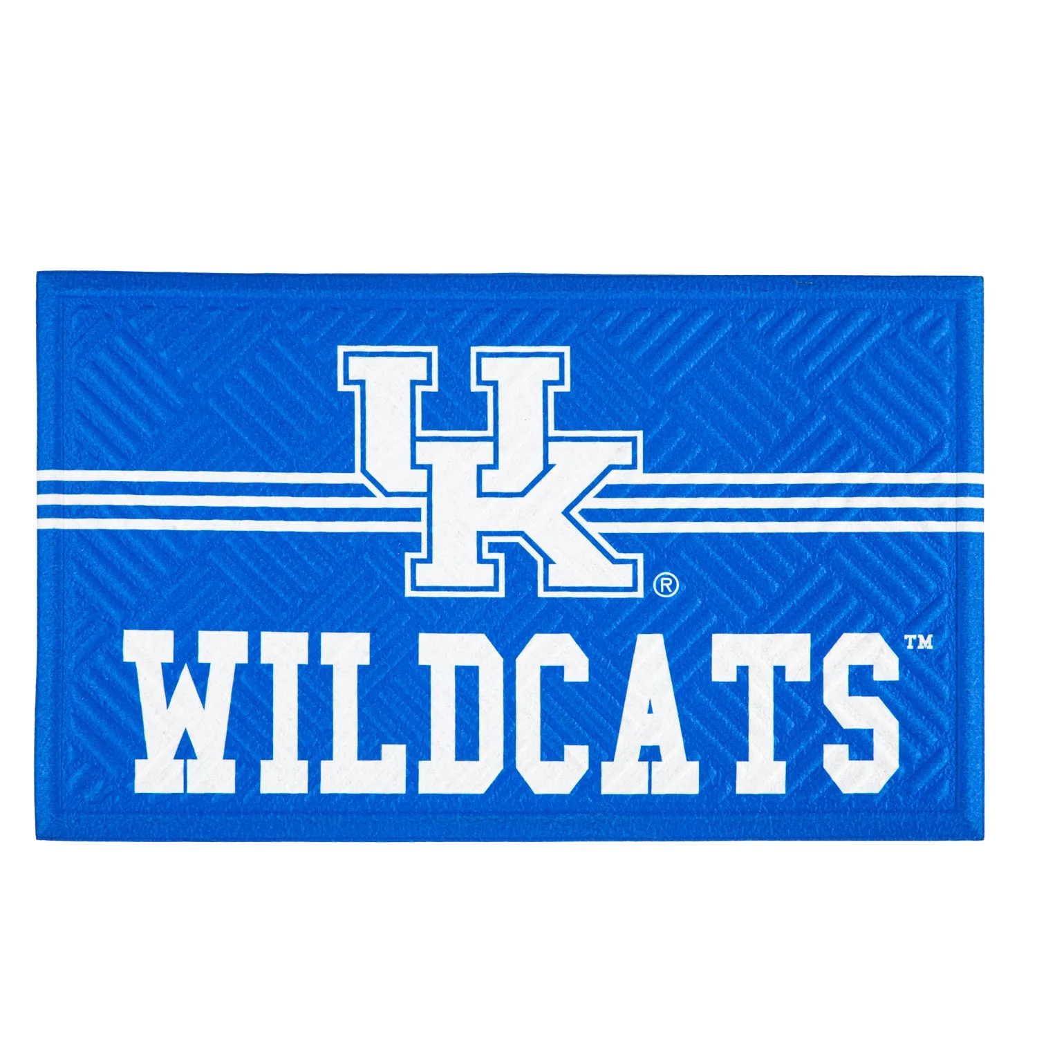 Embossed Mat, Cross Hatch, University of Kentucky,41em944ch
