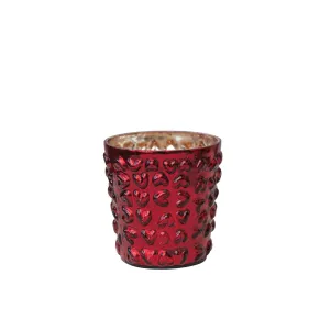 embossed votive - tall