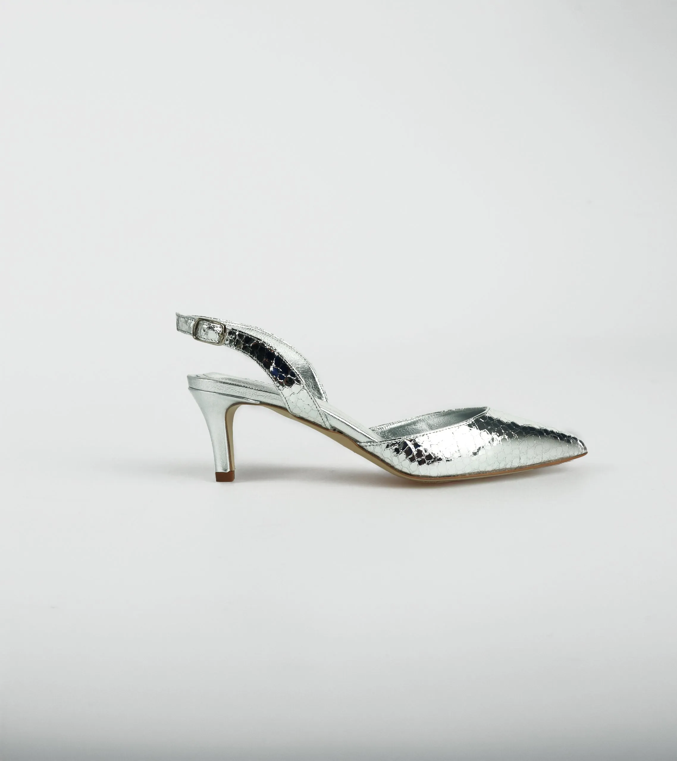 Emmanuela - Laminato Leather Pumps