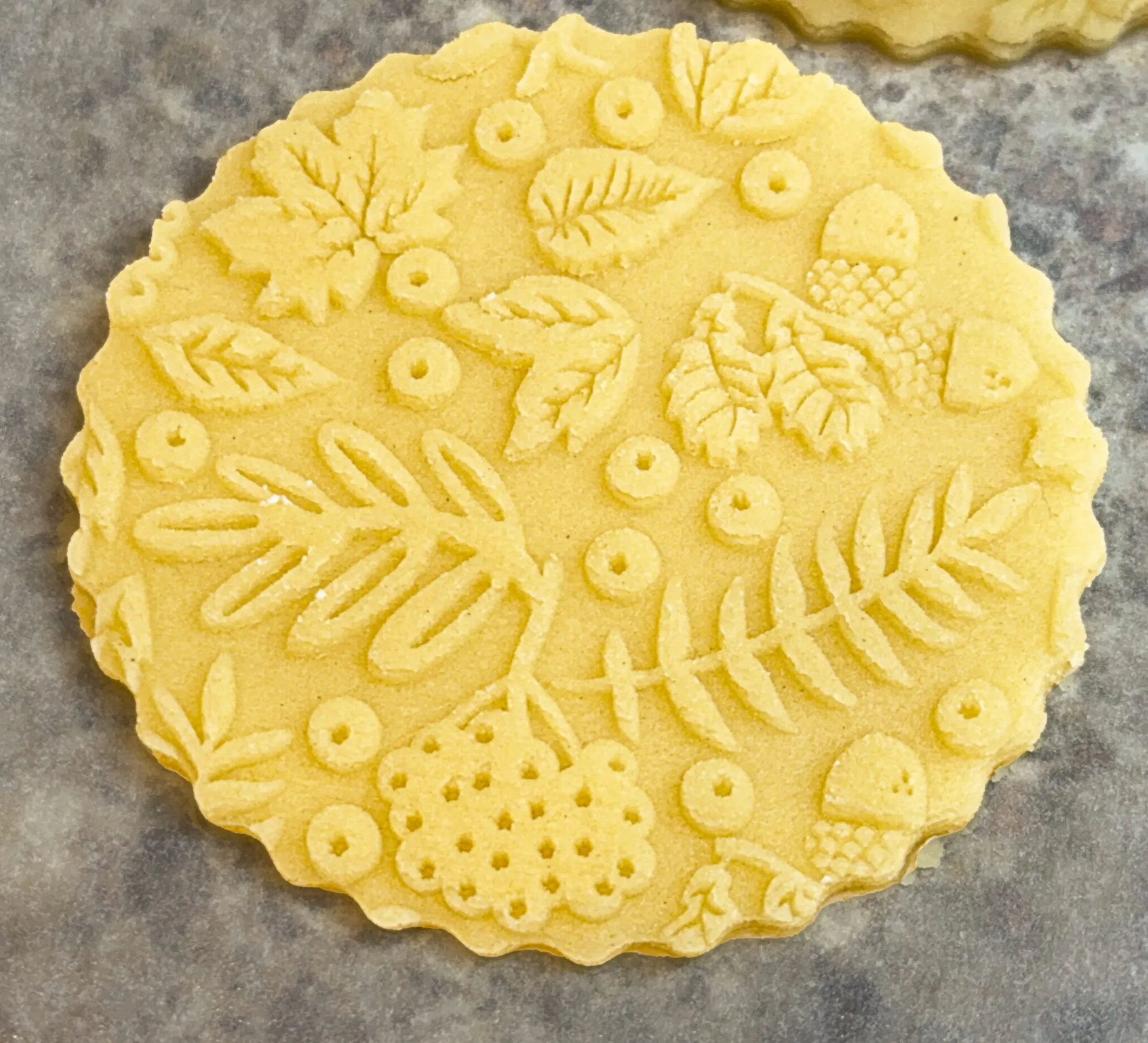 Fall Leaves Embossed Rolling Pin, Maple, Acorns, Rowan Texture for Clay and Cookie, Bakery Craft, Pottery Roller, Gift for the Ceramist