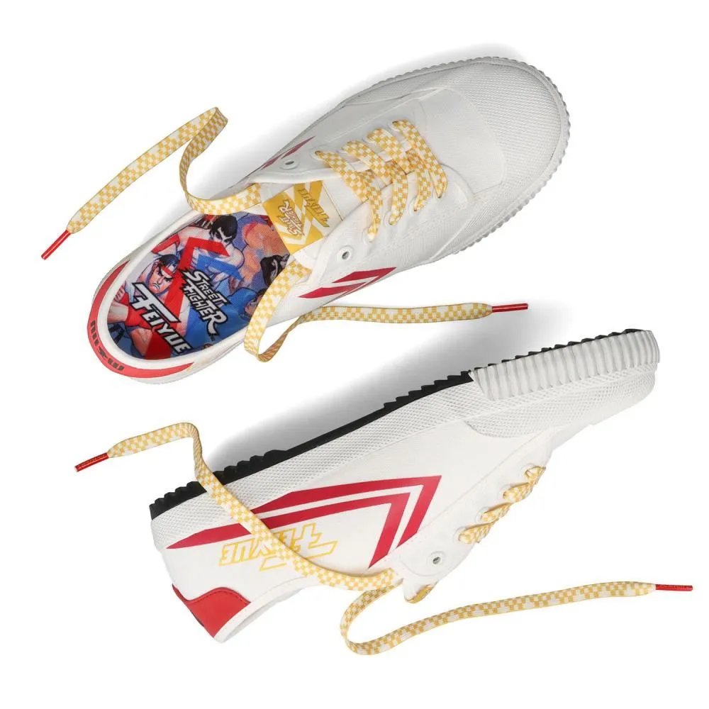 Feiyue x Street Fighter FE LO 1920 Ryu - White / Red / Multi
