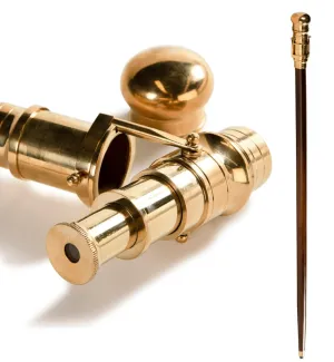 First Officer's Telescope Walking Stick