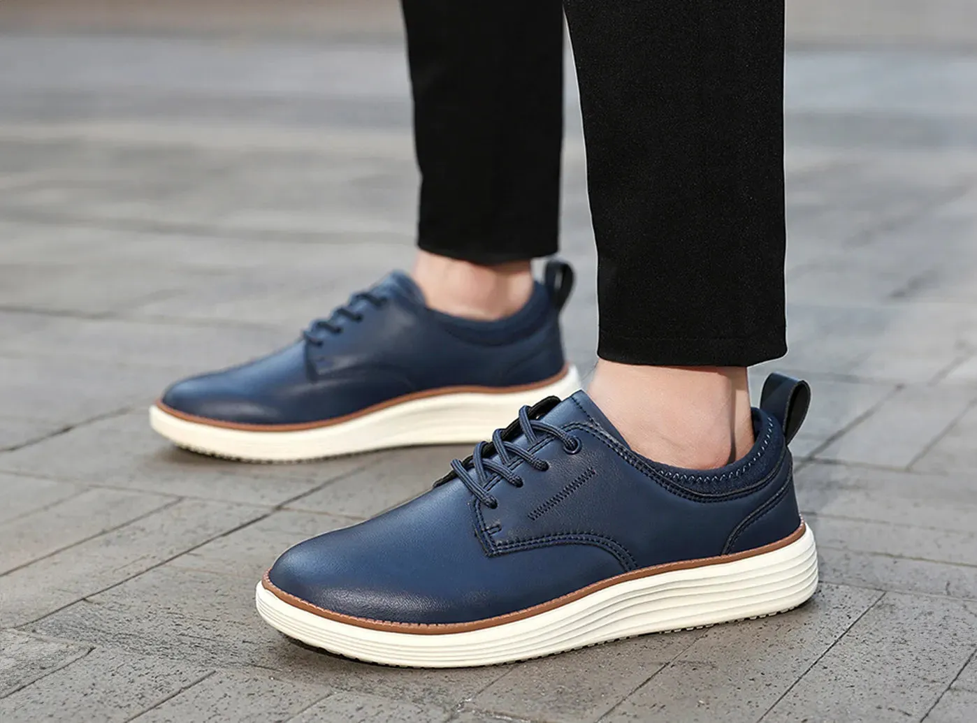 FitVille Men's Casual Dress Shoes Oxford
