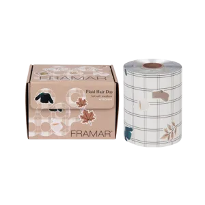 Framar Plaid Hair Day Embossed Foil Roll