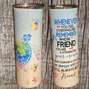 Friends & multi color turtles Glitter