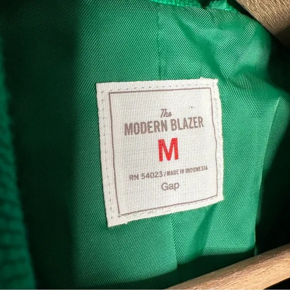 Gap | Green The Modern Blazer Size Medium