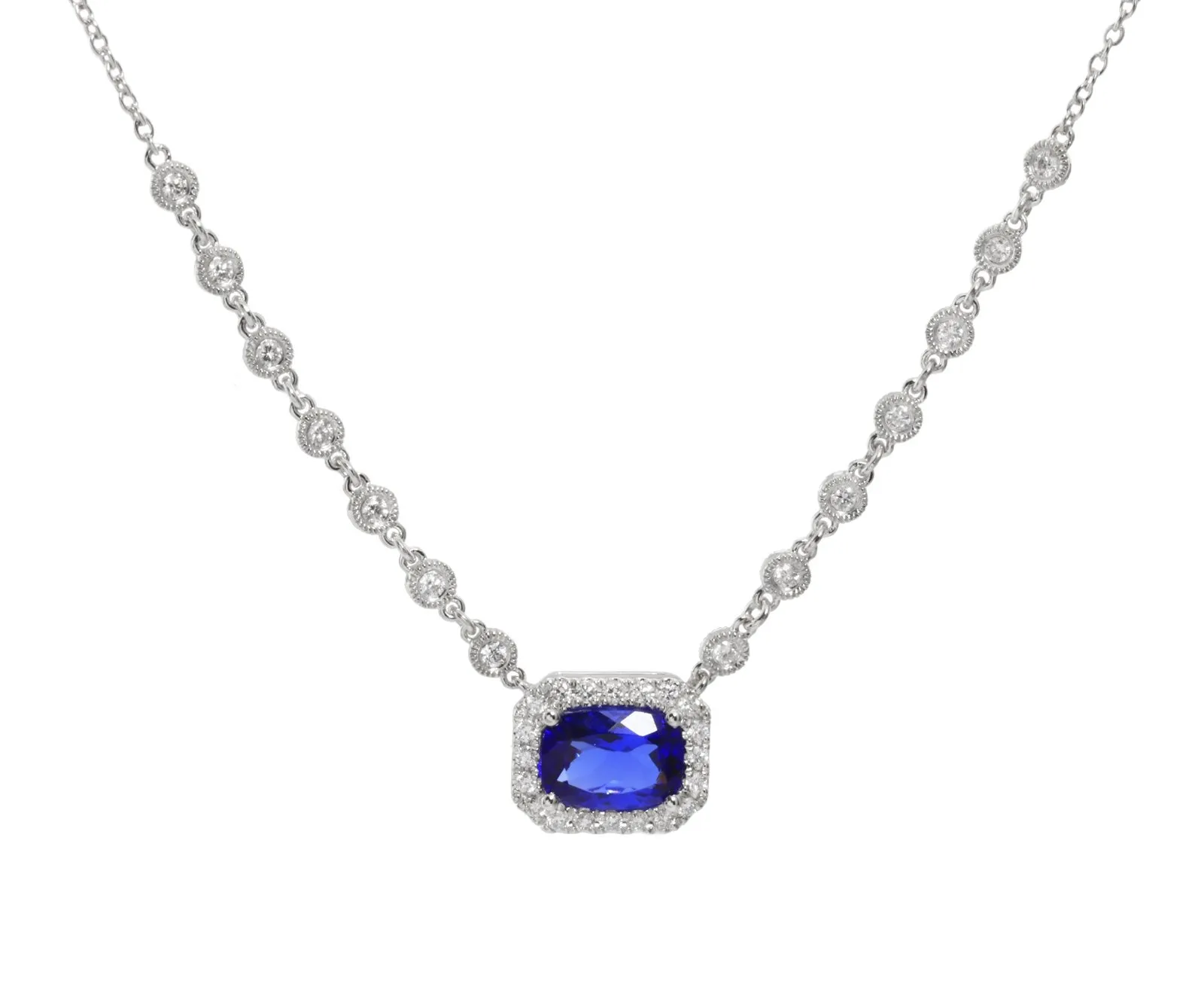 Gemstone & Diamond Necklace NL41242