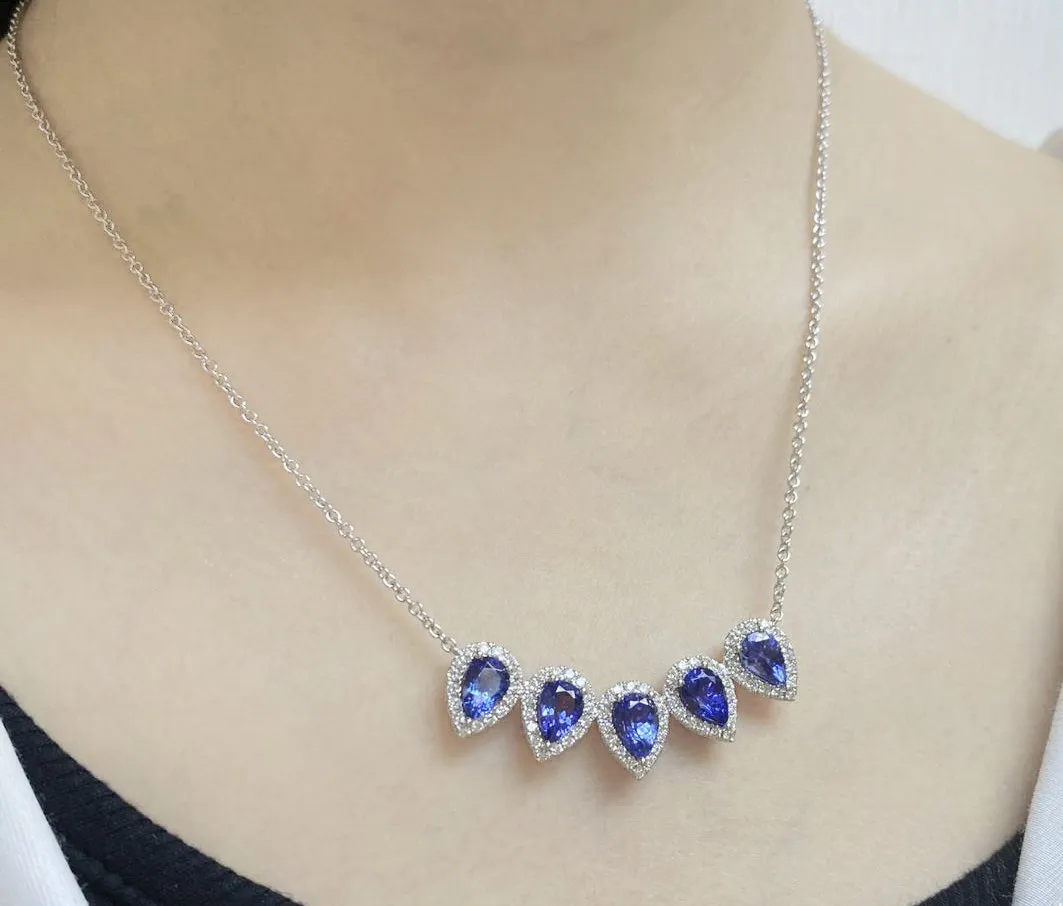 Gemstone & Diamond Necklace NL41251