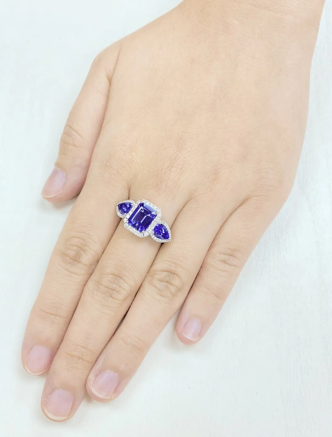 Gemstone & Diamond Ring R41310