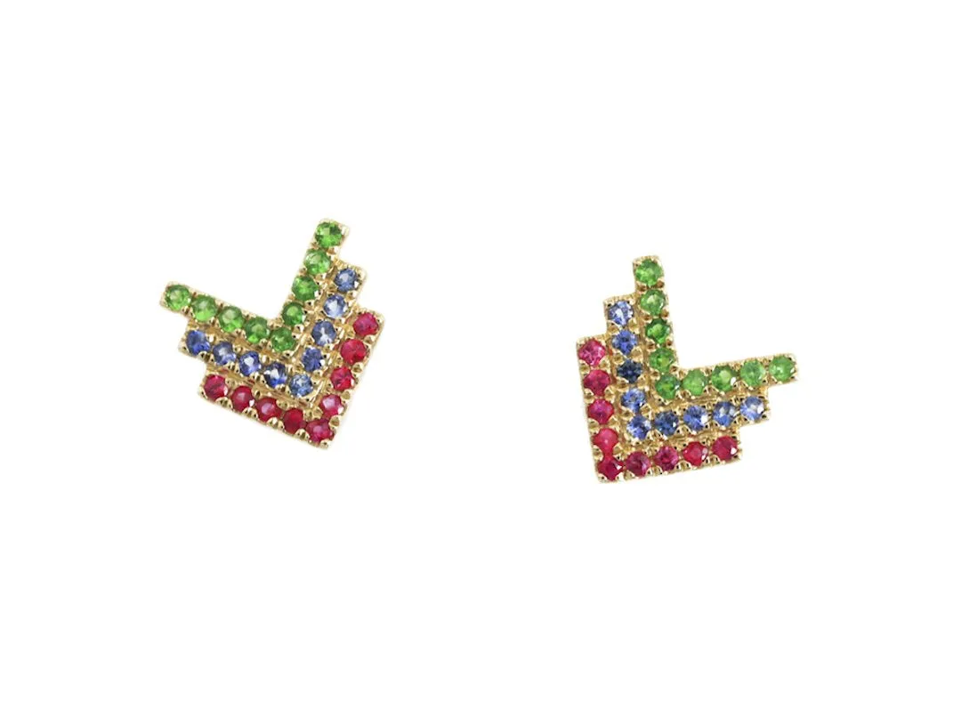 Gemstone Earrings CE85-2Y