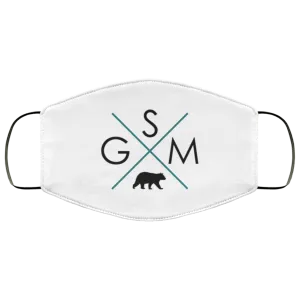Great Smoky Mountain Cross - Adult Face Mask