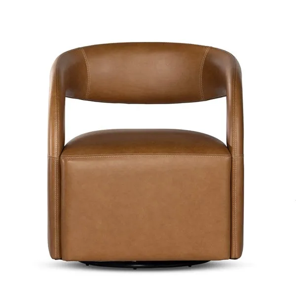 HAWKINS SWIVEL CHAIR-SONOMA BUTTERSCOTCH
