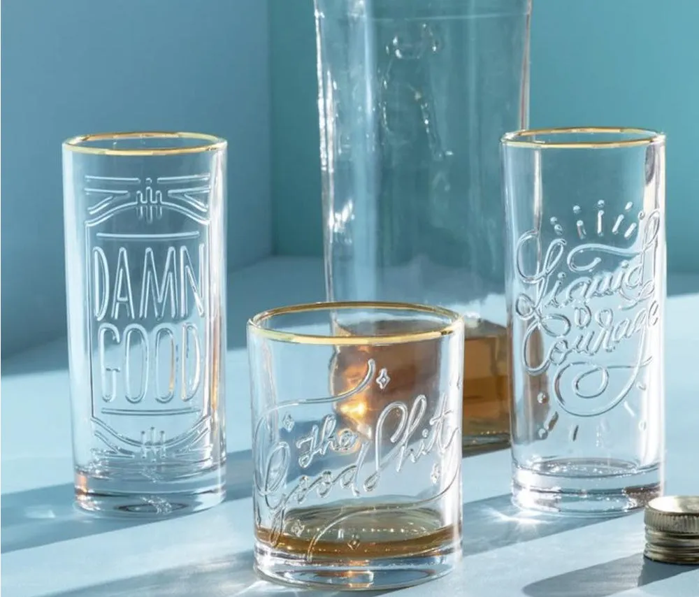 Highball Glass : Liquid Courage