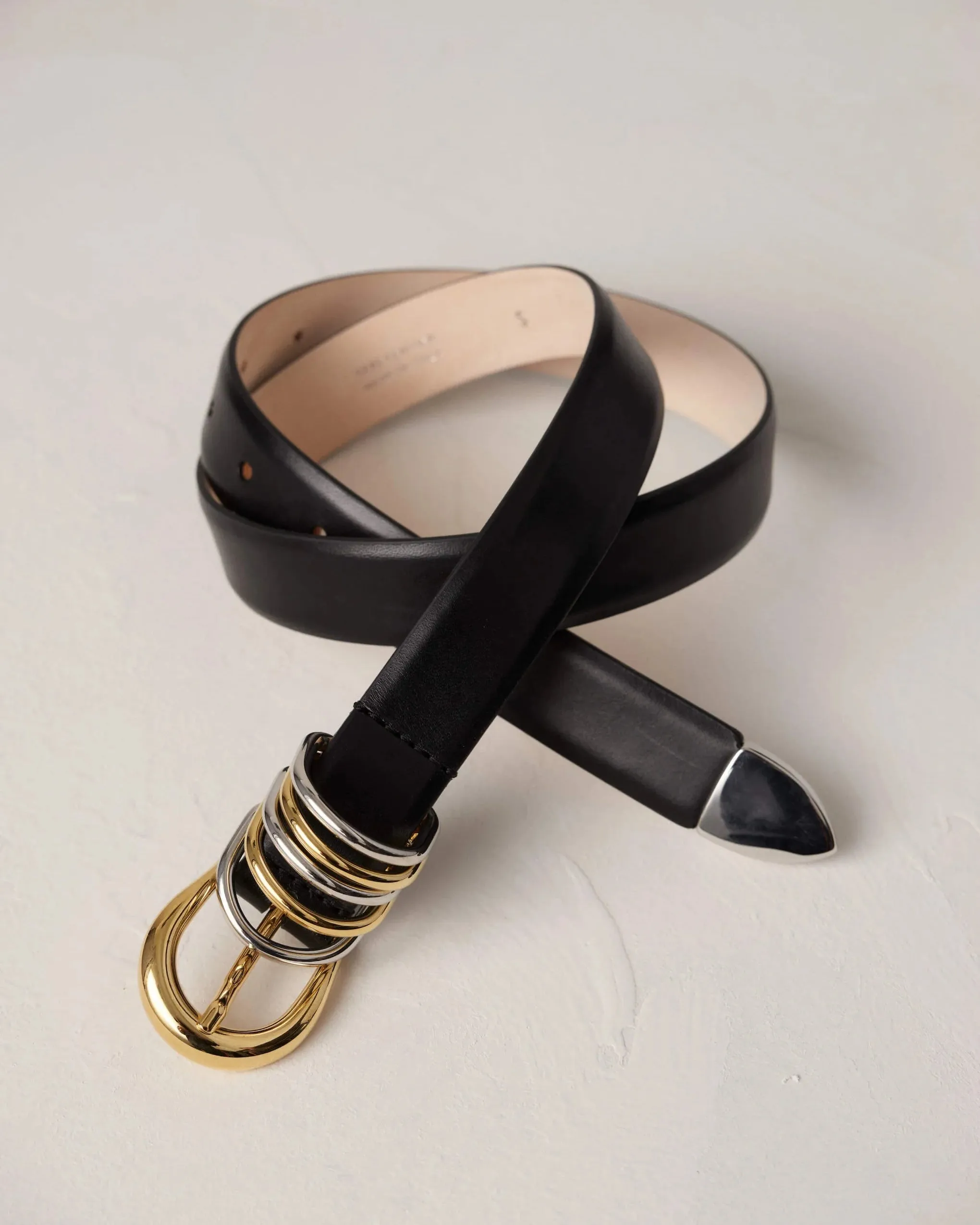Hollyhock Mixed Metal Belt