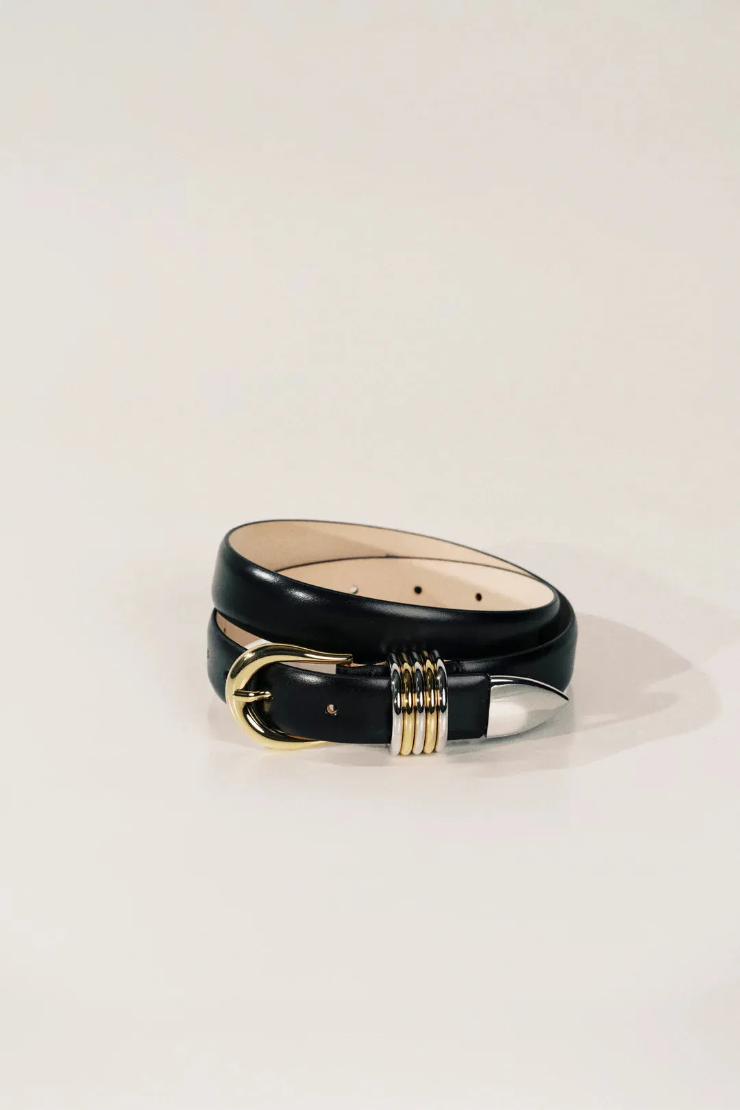 Hollyhock Mixed Metal Belt