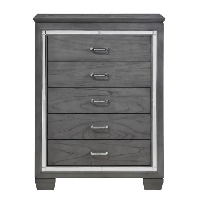 Homelegance Allura Chest in Gray 1916GY-9