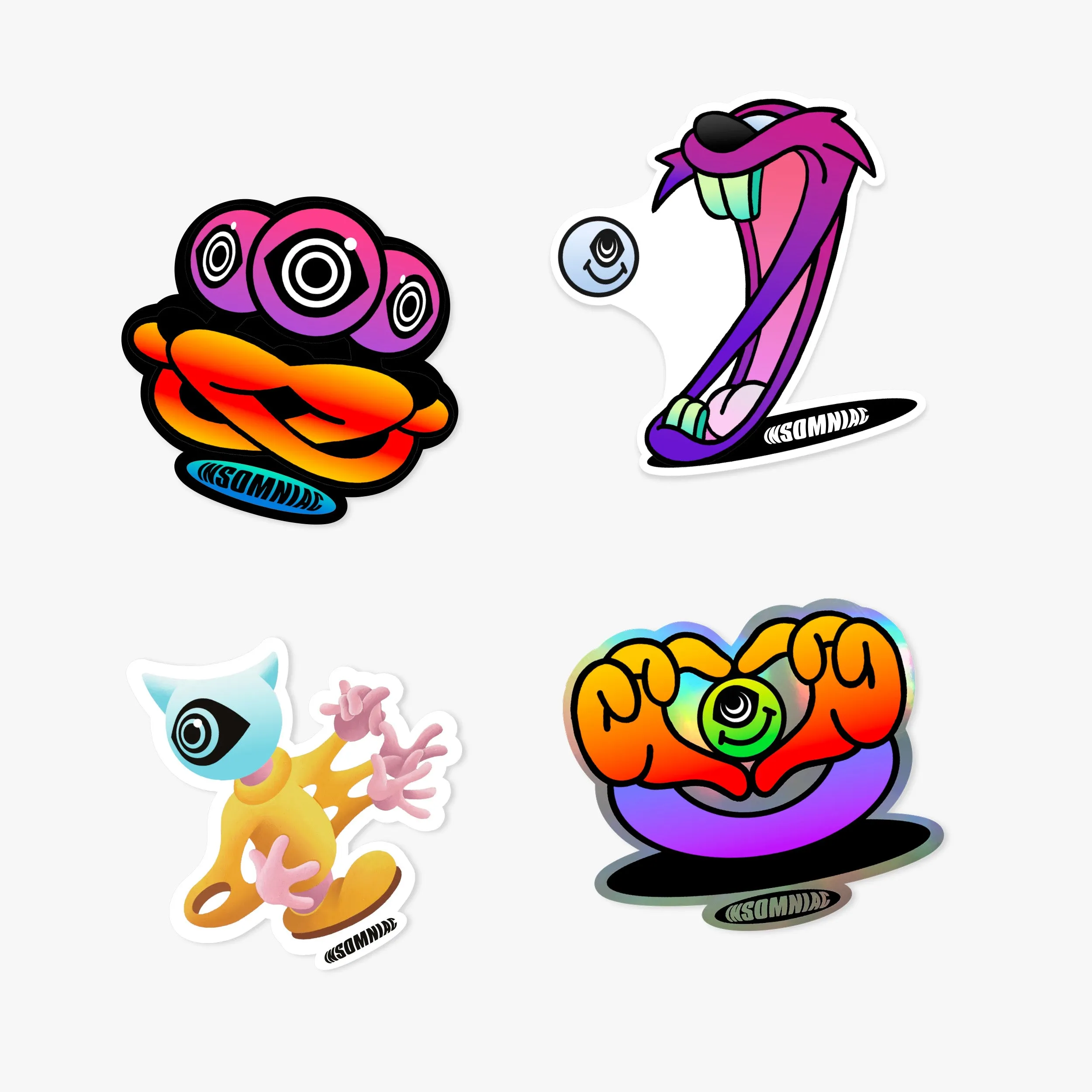 House Brand x Ausgang Sticker Slap Pack
