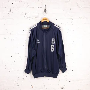 Kappa Greece 90s Tracksuit Top Jacket - Blue - XL