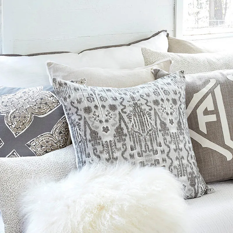 Kelly Pewter Accent Pillow