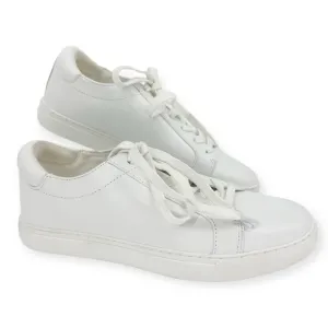 KENNETH COLE WOMEN'S LEATHER KAM SNEAKER NWOB size 6.5 preppy leather tenniscore