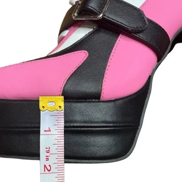 Lady Go Diva Sporty Platform Ankle Boots - Size 8