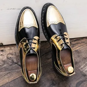Loafers Shoes Lace Up Low Heel Platform Shoes