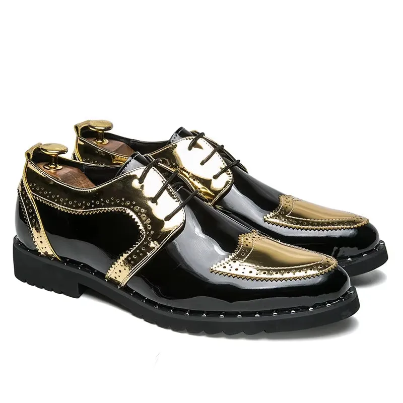 Loafers Shoes Lace Up Low Heel Platform Shoes