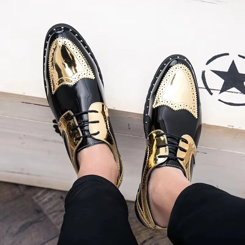 Loafers Shoes Lace Up Low Heel Platform Shoes
