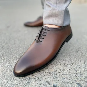 LS Pure leather Handmade Kingsman Shoes LS-508 BR