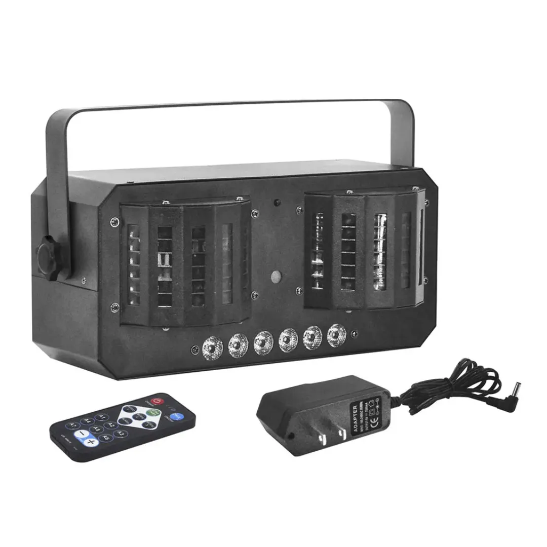 LUZ MULTI EFECTO STROBE DERBY FX-ME-6 CARVERPRO