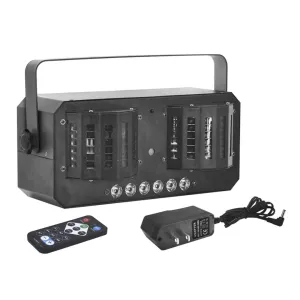 LUZ MULTI EFECTO STROBE DERBY FX-ME-6 CARVERPRO