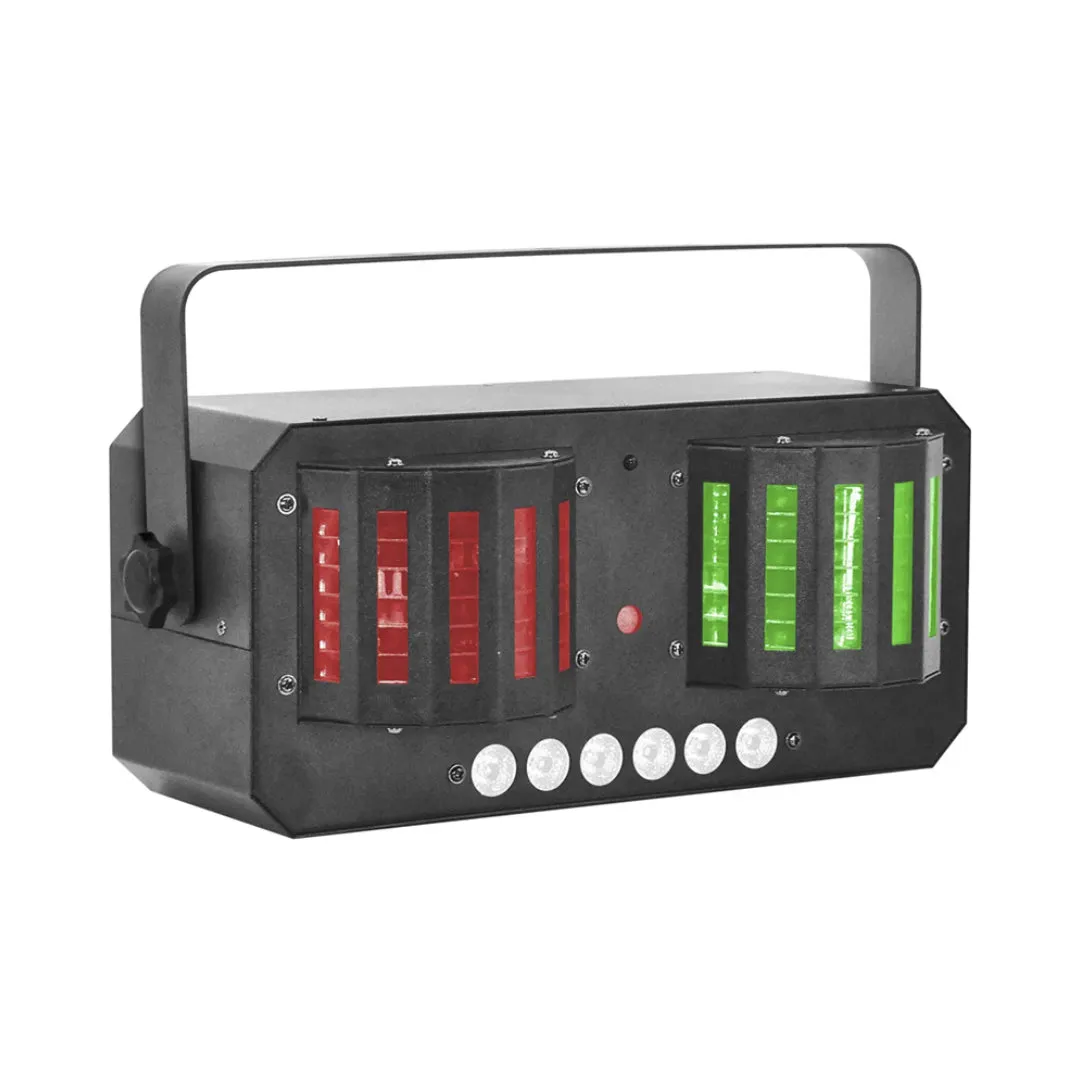 LUZ MULTI EFECTO STROBE DERBY FX-ME-6 CARVERPRO