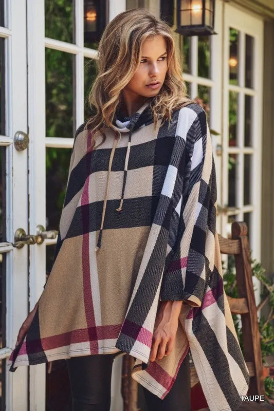 Lynn Multi Color Poncho