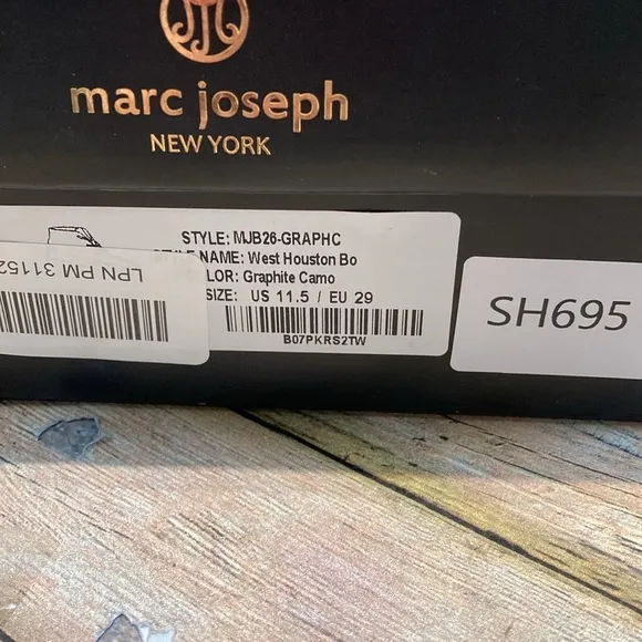 Marc Joseph New York Leather Ankle Boot NWT