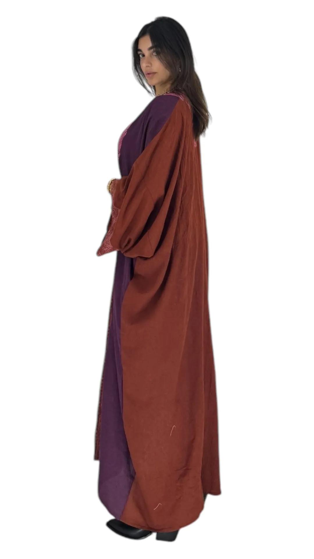 Marvi multi color abaya