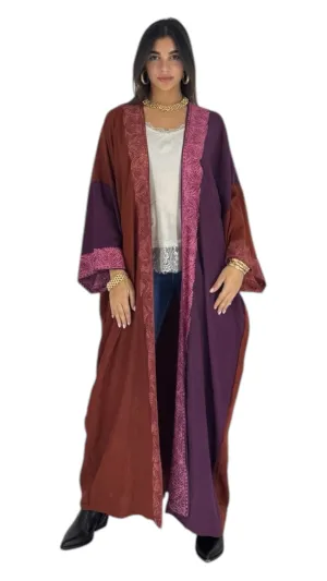 Marvi multi color abaya