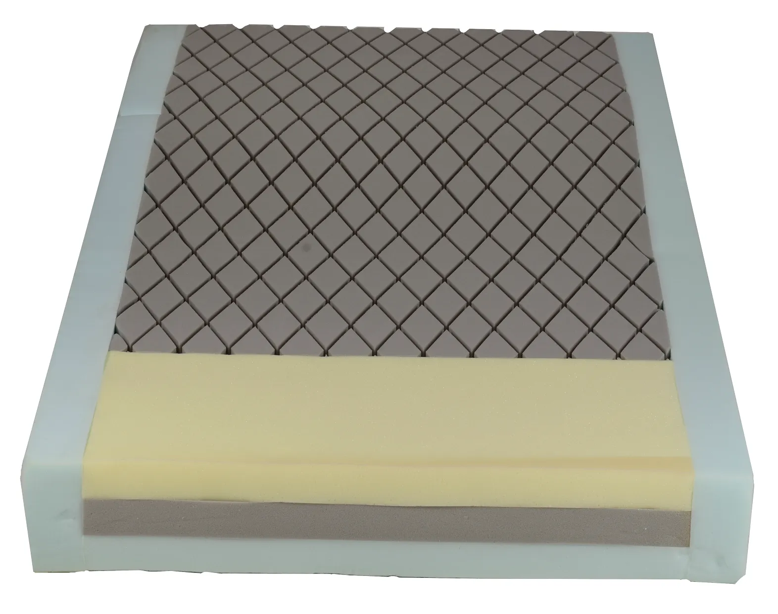 Mattress Foam Multi Zone Deluxe 76-80-84" No Perimeter 350lb Capacity by Dynarex