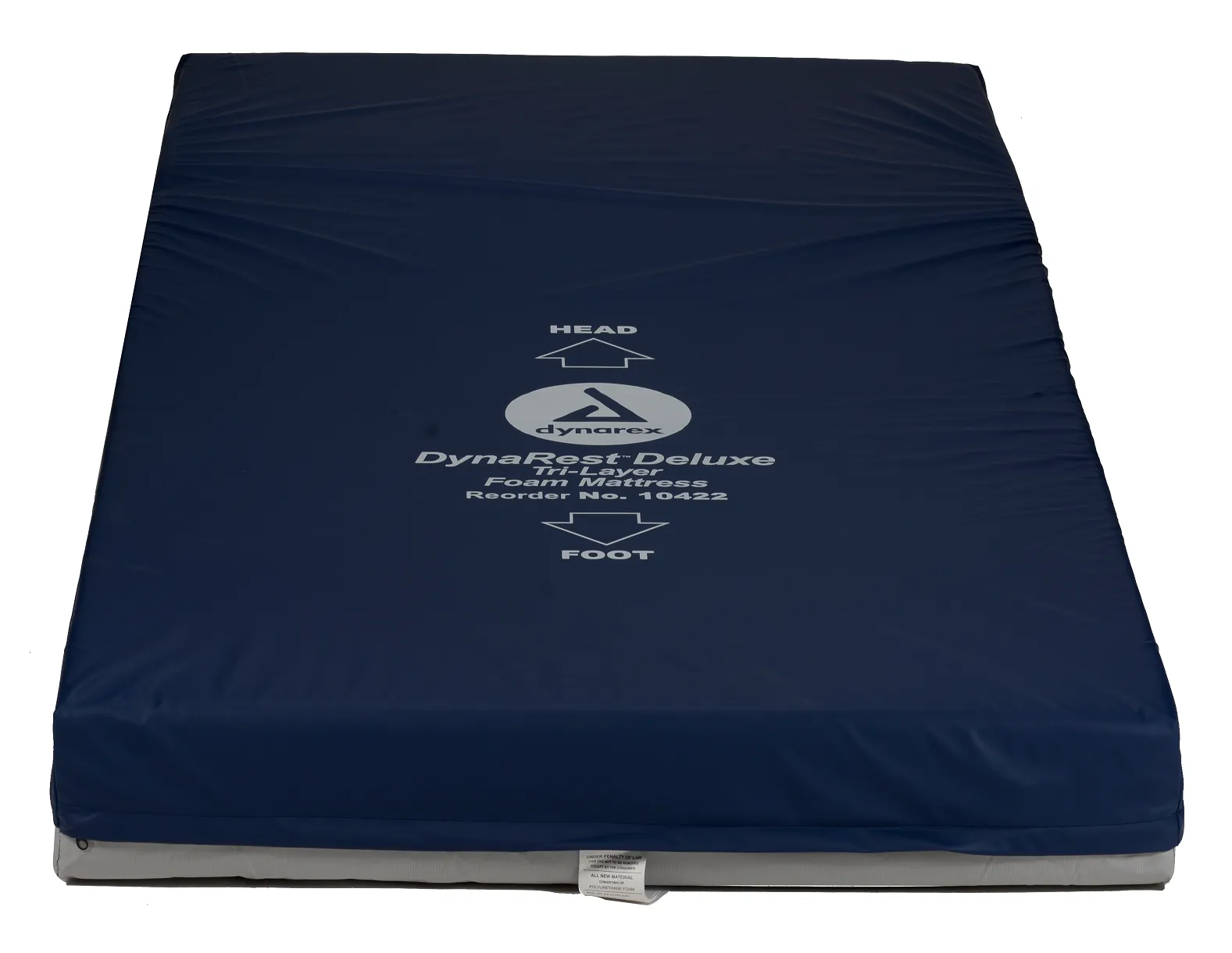 Mattress Foam Multi Zone Deluxe 76-80-84" No Perimeter 350lb Capacity by Dynarex