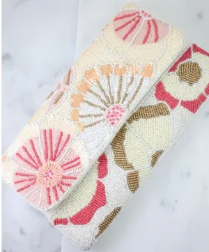 Merle Ivory Beaded Crossbody/Clutch