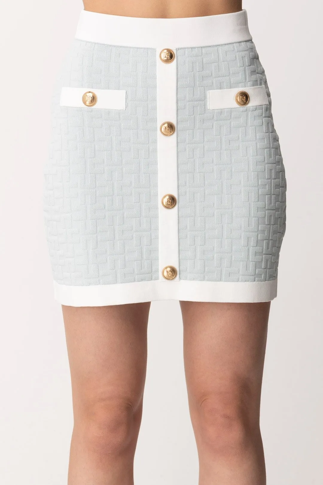 Minigonna Embossed