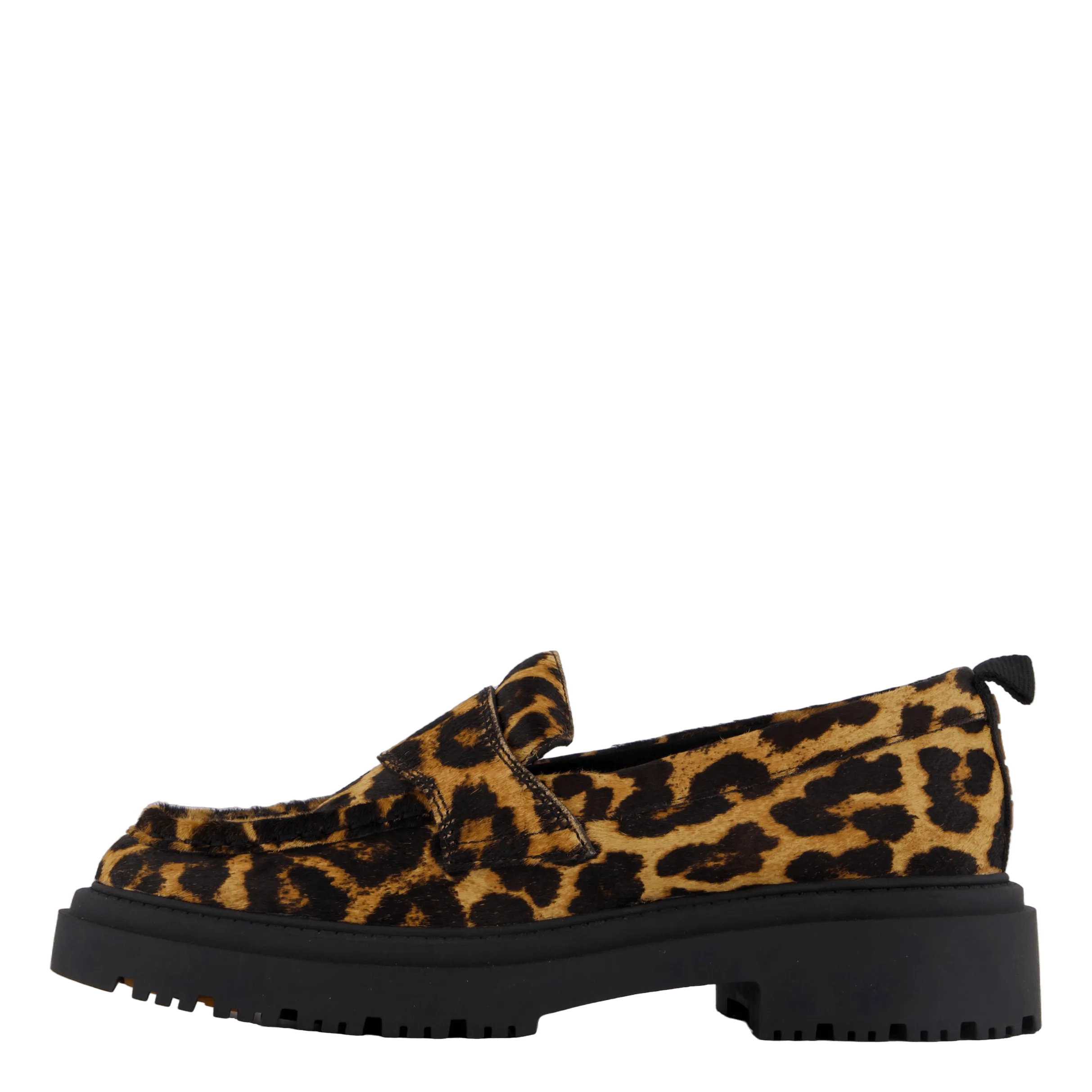 Mocasin Animal Print Brown