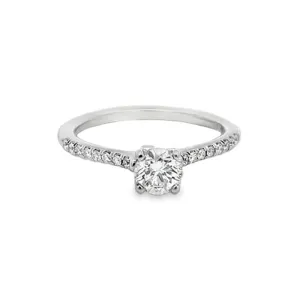 Mountz Collection Complete Engagement Ring in 18K White Gold