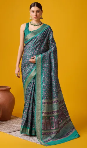 Multi Color Cotton Saree