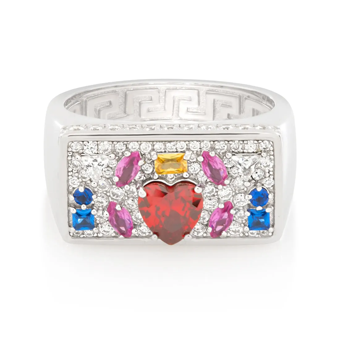 Multi-Color Crown Julz Ring
