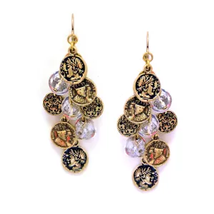 MULTI COLOR EARRINGS  #FW1203146 (NB18)